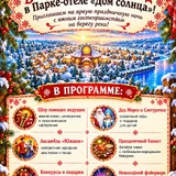 Программа на Новый Год 2027 в парк-отеле «Дом Солнца»