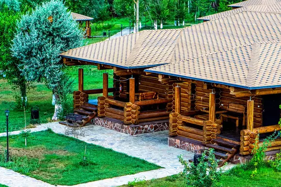 Номер в коттедже на 4 чел. Дом Солнца фото